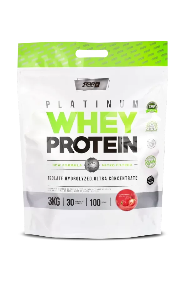 Platinum Whey Protein 3 kg - Star Nutrition